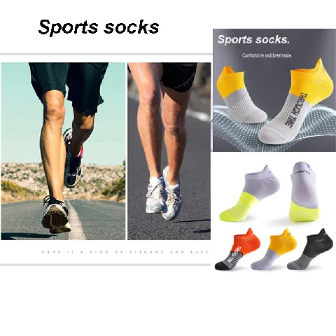 10 Pairs/Lot High Quality Men's Ankle Socks Athletic Fitness Running Socks Breathable Spring Summer Mesh Casual Short Sock Gifts