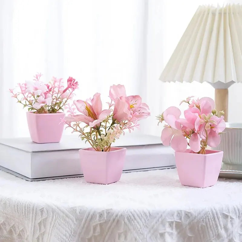 Artificial Flower Potted Plant