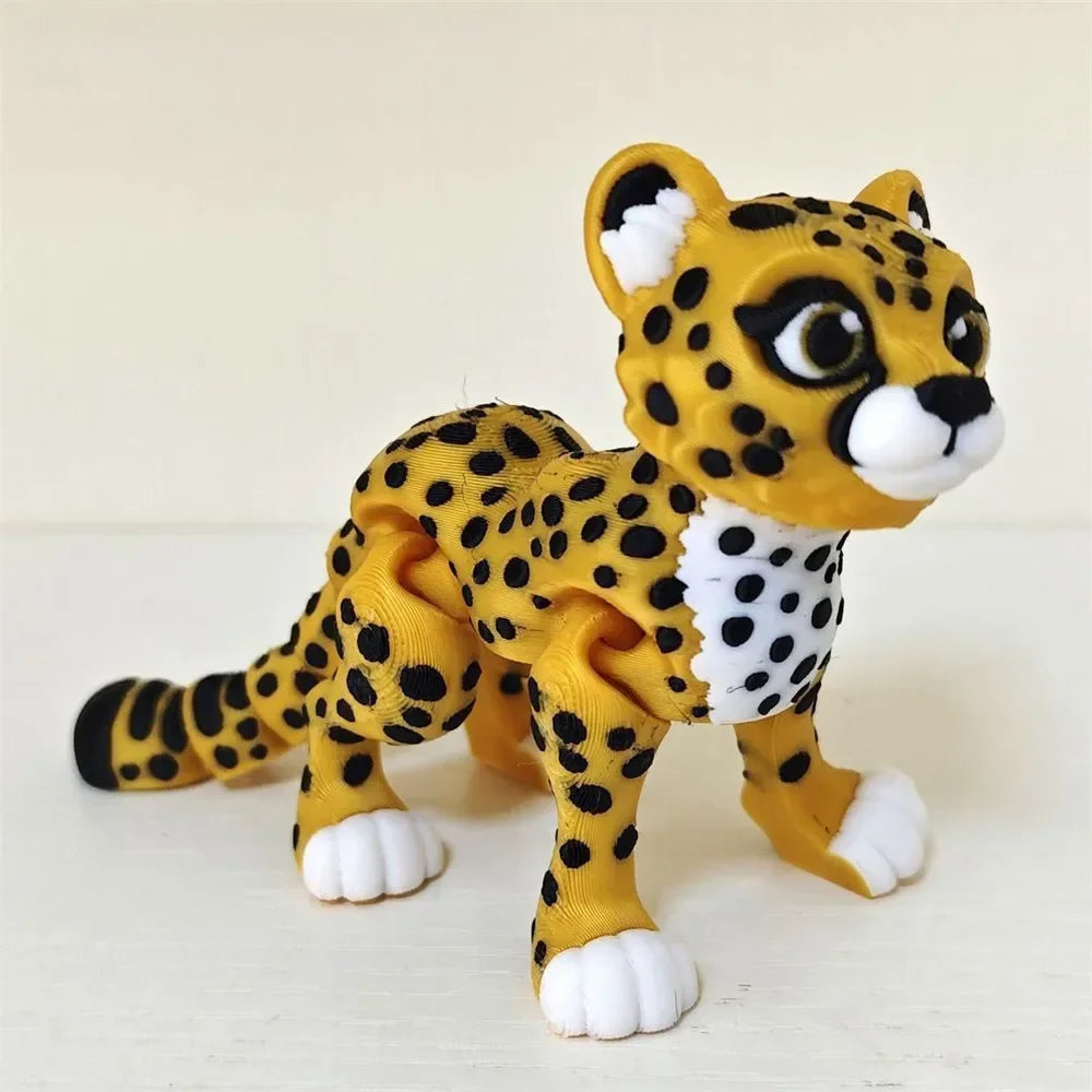 3D Printing Model Toys Many Kinds of Animal Ornaments Multi-joint Movable Room Decoration Children's Gifts Home Accessories