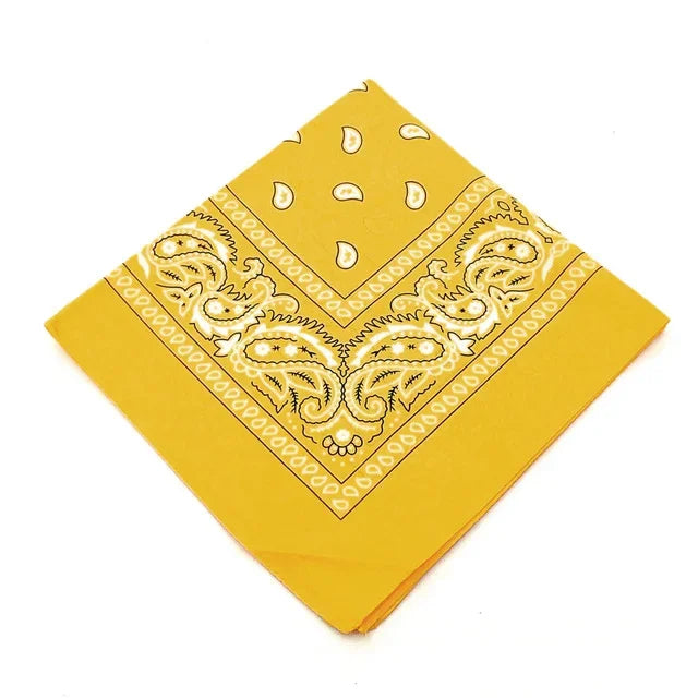1/2pcs Hip Hop Bandana Man Women Fashion Outdoor Headbands Hair Band Wrist Wraps Hair Scarves High Quality Hair Accessories