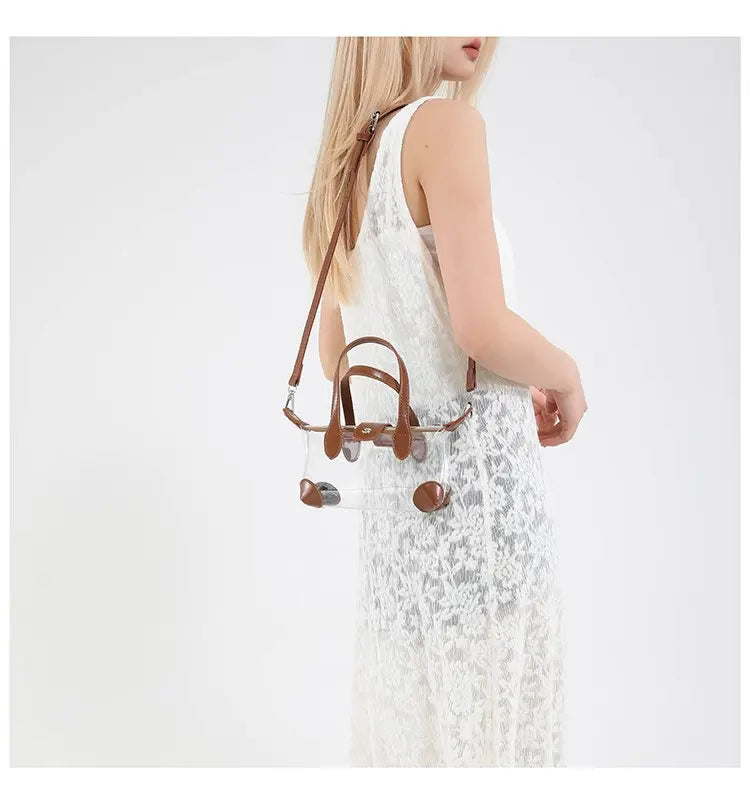 High-End Luxury Brand Leather Ladies Handbag Famous Designer Fashionable Elegant Commuter Vintage Daily Bag