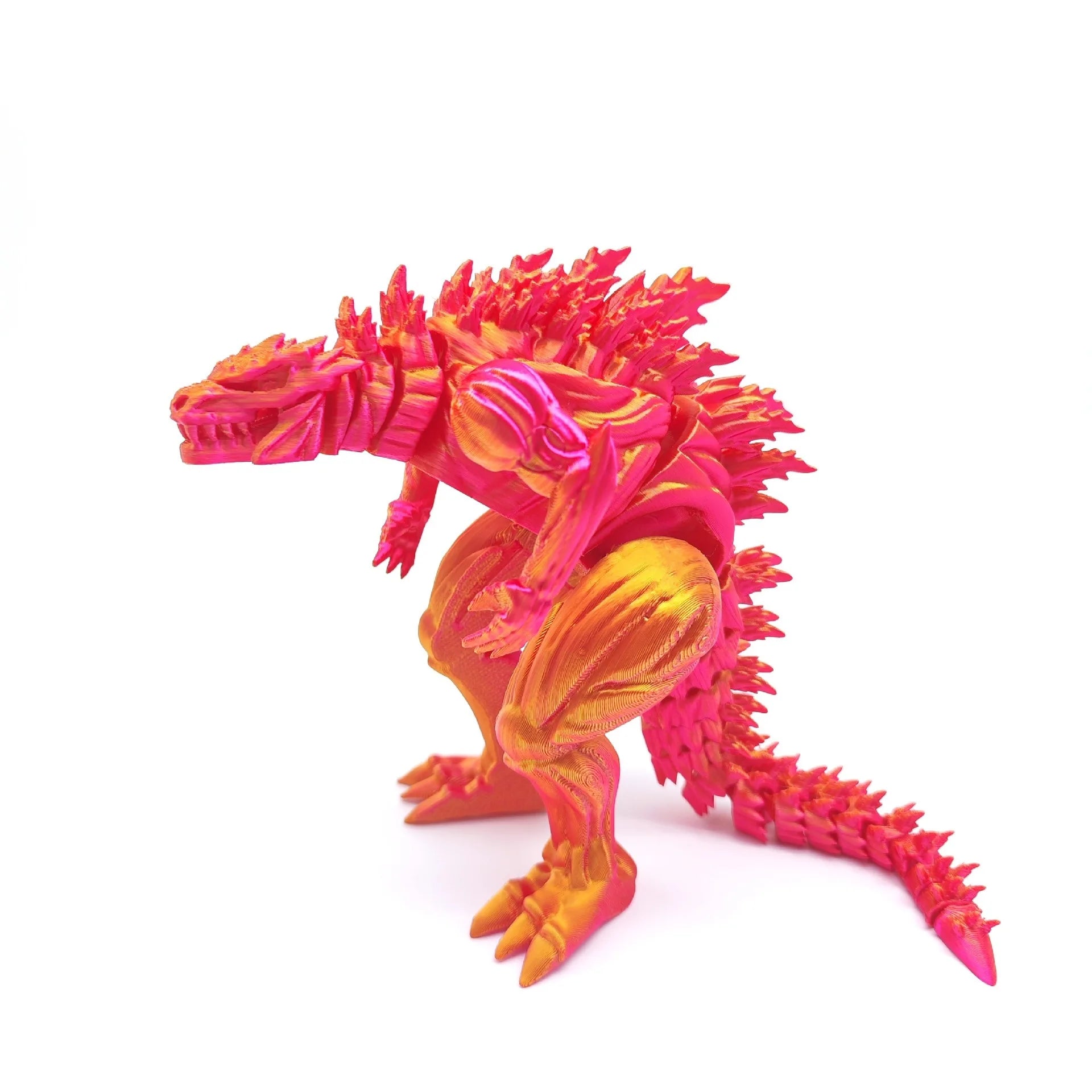 3D Printing Muscle Dinosaur Toys Joints Movable Creative Desktop Decorative Ornaments Simulation Animal Dinosaur Model Boy Gift