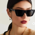 High Quality Acetate Sunglasses Women Cat Eye Trendy Sun Glasses Polarized Gafas De Sol 187S Brand Designer Eyewear Shades UV400