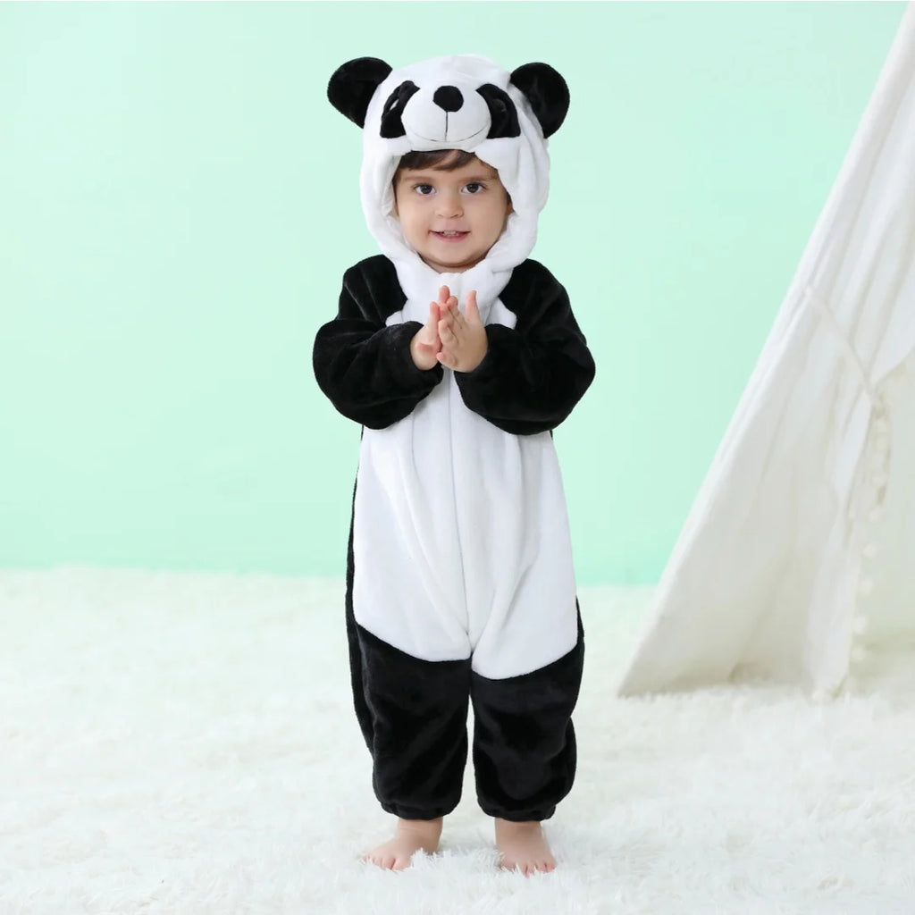 Baby Unisex Romper Kigurumi Infant Cute Stitch Dinosaur Animal Jumpsuits Newborn Cartoon Pajamas For Kids Boys Girls Christmas