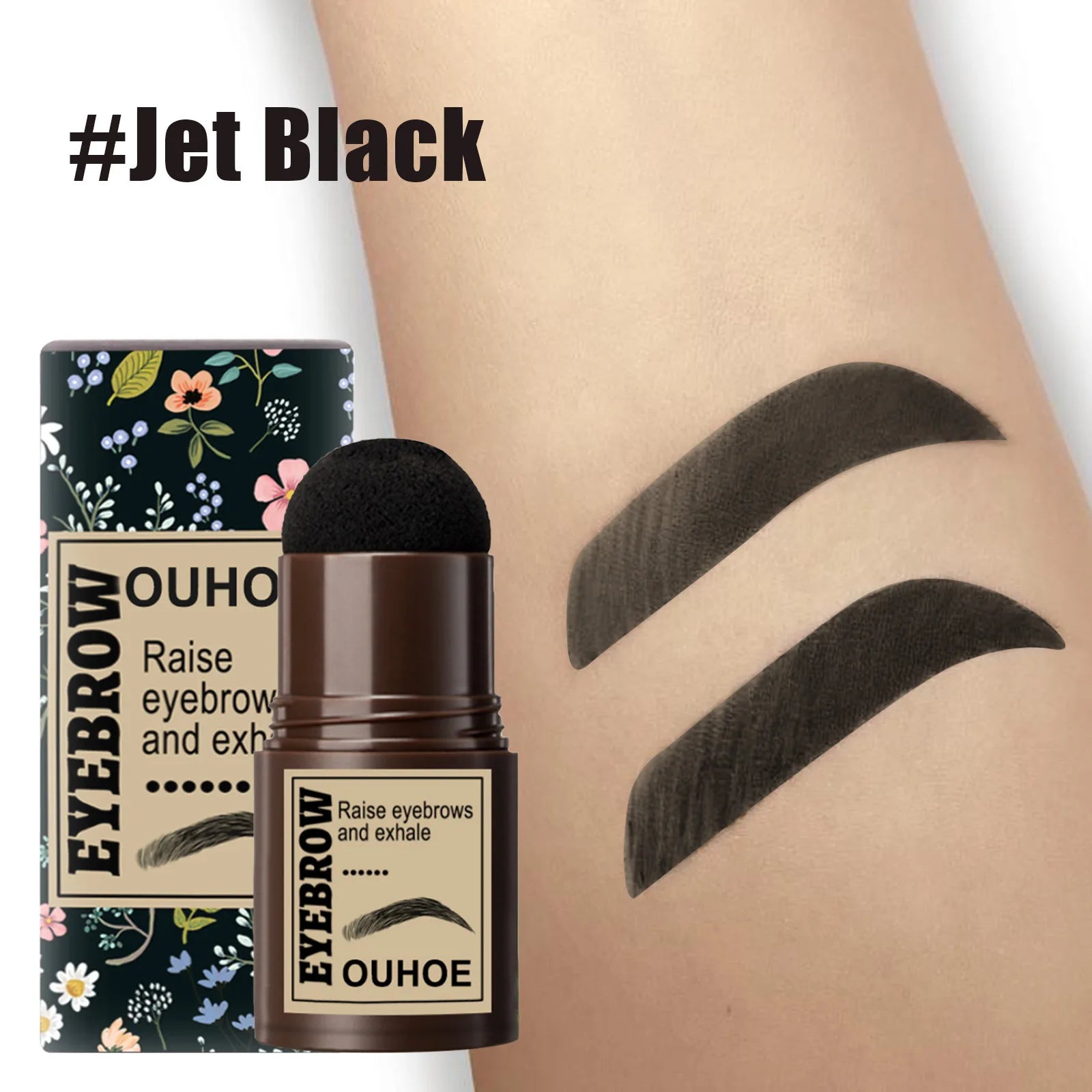 Seal Eyebrow Powder Stick Eyebrow Print Lazy Person Waterproof Sweat Proof No Shedding Makeup Hairline Shadow Powder