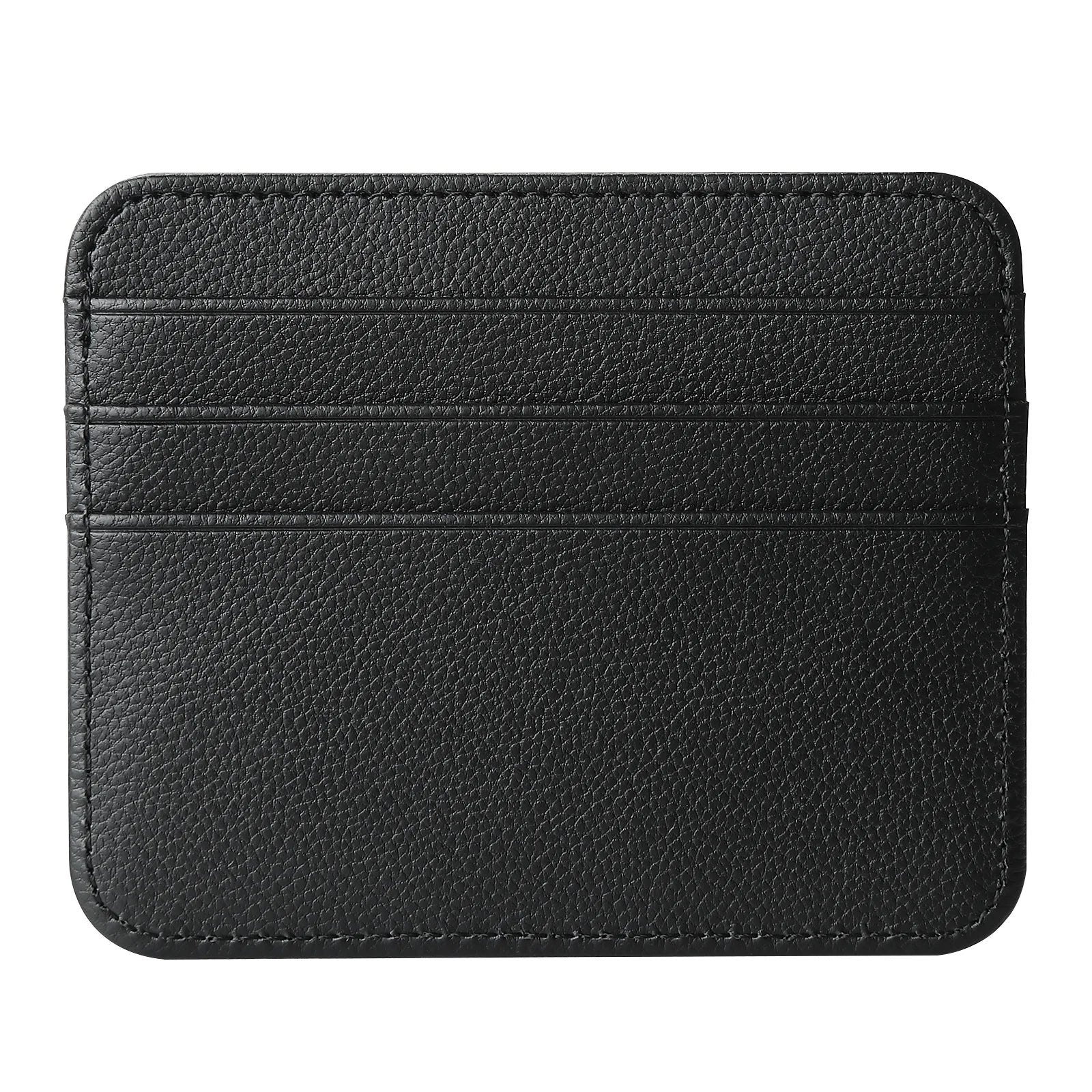 Double-sided Credit Card Holder Slim Bank Card ID Cards Coin Pouch Case Bag Wallet Organizer Women Men Thin Business Card Purse