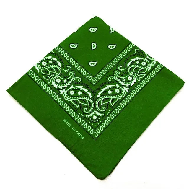 Hip Hop Bandana 23 Styles Man Women Fashion Outdoor Headbands Hair Band Wrist Wraps Hair Scarves High Quality Hair Accessories