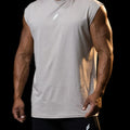 Men's Loose Tank Tops Casual Printed Sleeveless Muscle T-Shirt Workout Training Fitness Sleeveless Gym Tops Streetwear