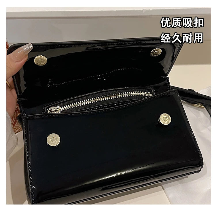 Fashionable Ladies Handbag Luxury Brand Designer Leather Shoulder Bag Elegant Crossbody Daily Use