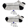 5 Pairs organic cotton men socks thin knit mesh ankle socks summer fitness breathable quick dry short sock for cycling Plus size