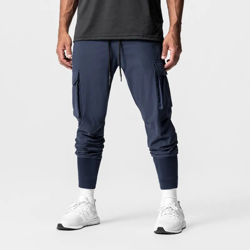 Man Pants Summer Casual Loose Trousers New In Men Clothing Fitness Sport Jogging Tracksuits  Drawstring  Sweatpants  Pants