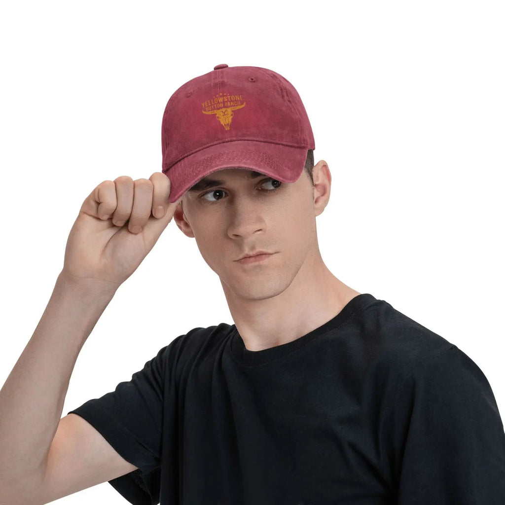 Yellowstone Dutton Rance Classic Men's Baseball Cap Retro Hat Trucker Cap