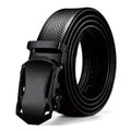 Fashionable Business Men's Belt Metal Buckle Belt High Quality PU Leather Soft Belt Paired with Work Pants and Jeans