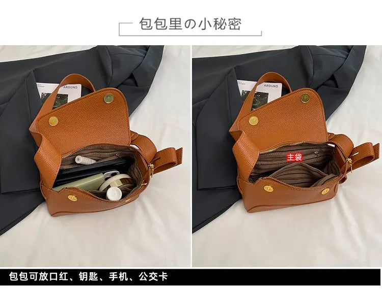 2025 New High-end Ladies Leather Hand Bag Luxury Brand Famous Designer Classic Simple Paris