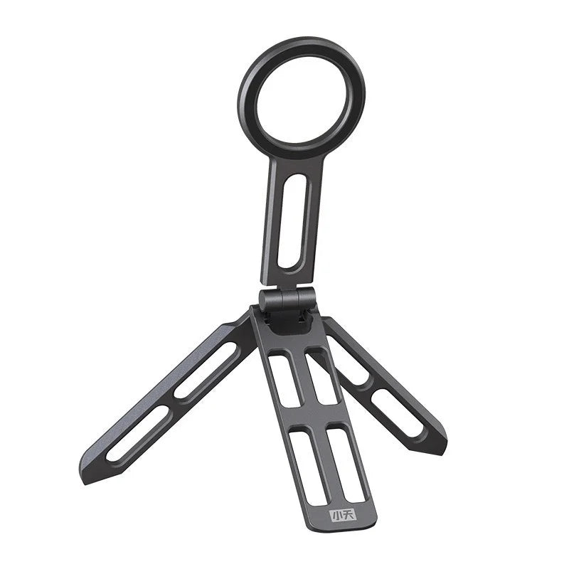 Magnetic phone holder, foldable phone tripod, suitable for iPhone 17/16/15/14/13/12 Pro Max, suitable for all Android phones
