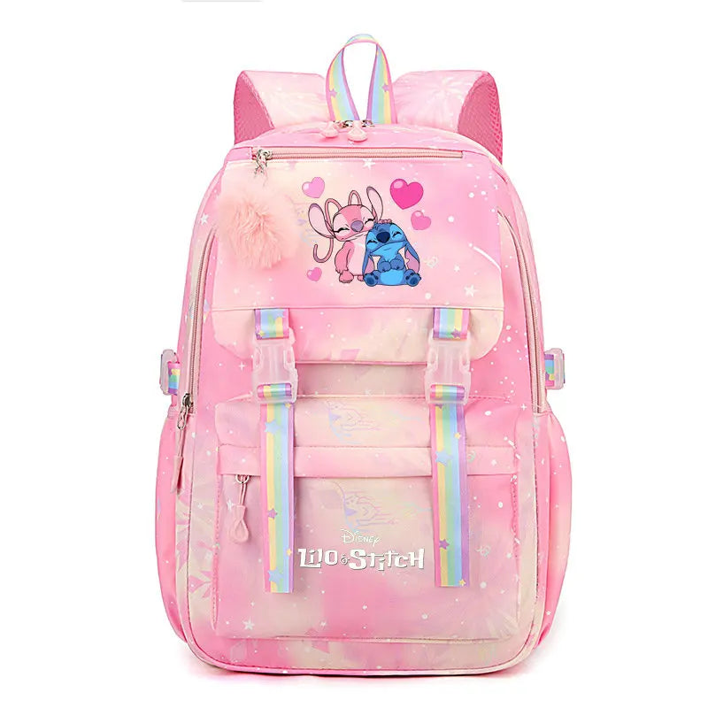 Lilo Stitch Mochila Feminina Kids Backpack School Bags Teenage Girls Laptop Back Pack Women Travel Bagpacks
