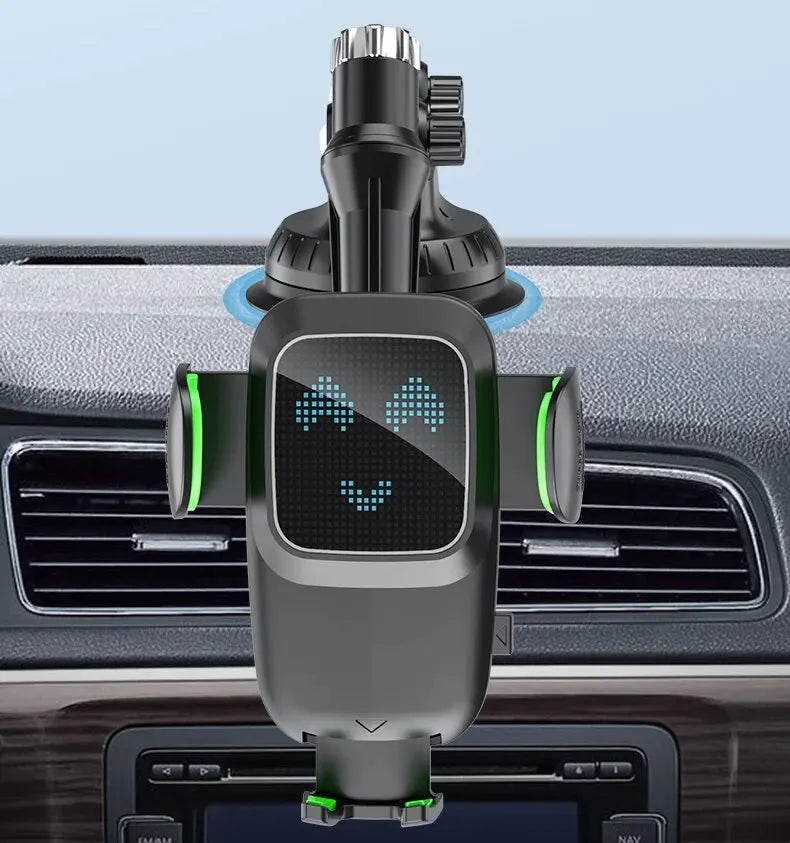 Suction Cup Phone Holder Windshield/Dashboard/Window, Universal Suction Cup Car Phone Holder Mount with Sticky Gel Pad, Compatib