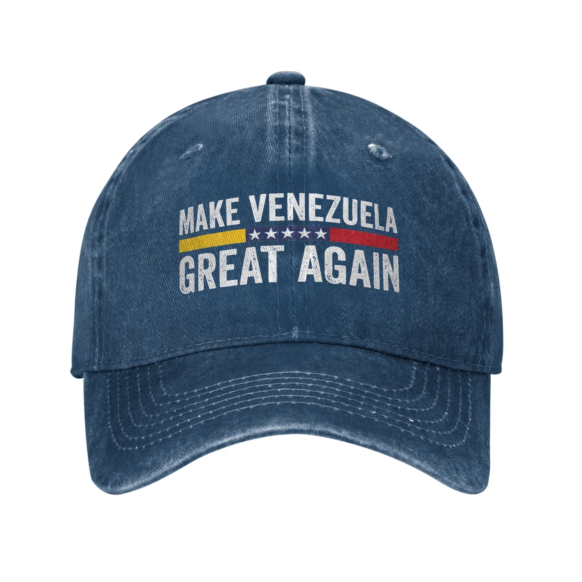 Washed Baseball Cap Make Venezuela Great Again Summer Trucker Hat For Men Women Venezuelan Outdoor Sports Sun Baseball Caps