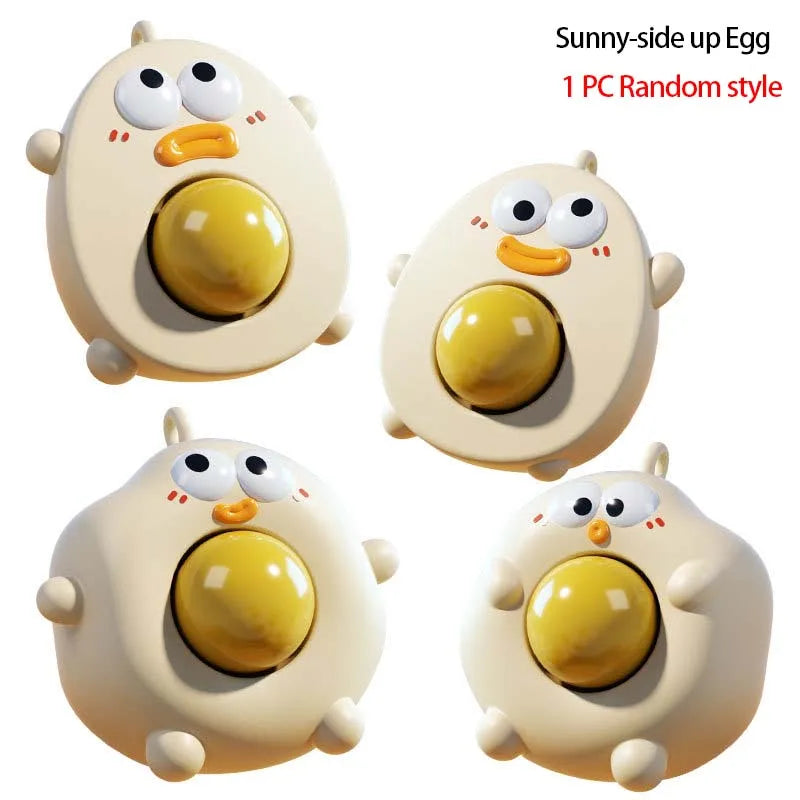 Eye-Popping Squeeze Toy Stress Relief Squishy Fidget Sensory Bouncing Toys Squeezable Staring Eyeball Fruit Animals Kid Gift
