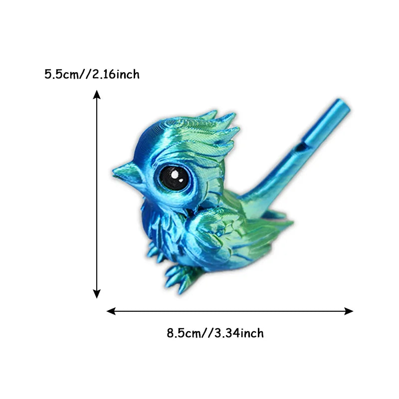 3D Printing Sunshine Rainbow Little White Horse Animal Toys Joint Tail Movable Creative Home Desk Decoration Kids Birthday Gift