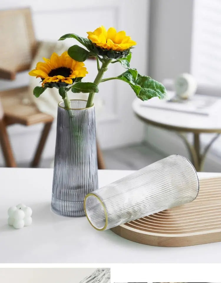 Creative Nordic Glass Flower Vase