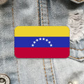 Venezuela Flag Lapel Pin Country Patriotic Brooch for Hat Tie Clothes Backpack - Fashionable International Flag Accessory