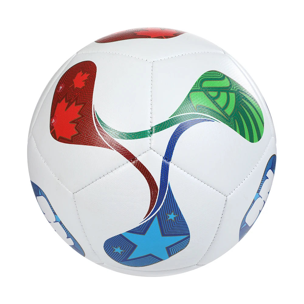 2026 High Quality Soccer Ball Official Size 5 PU Material Seamless Wear Resistant Match Training Football Futbol Voetbal Bola