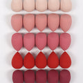 25 Beauty Eggs (Makeup Sponges), Foundation Make-Up Mixed Beauty Sponges, Liquid, Cream and Powder Flawless, Multi-Color Makeup