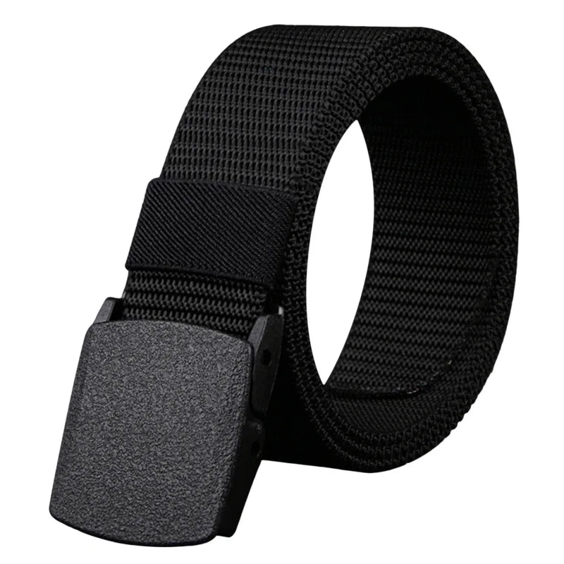 Men's Belt Outdoor Casual Canvas Belt Metal Free Training Nylon Tactical Belt With Pants Jeans Belt Sports Belts For Men Women