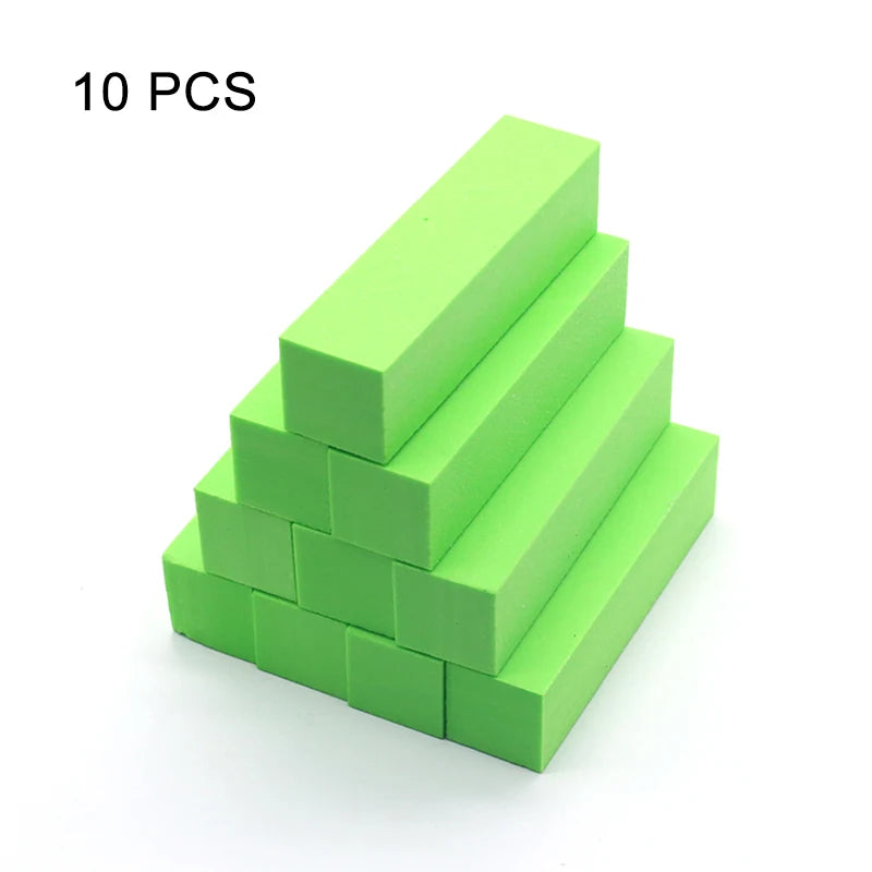 Nails Buffer Grind Buffing Block pink Nail File For Pedicure Manicure Care Nail Art Sponge Buffer Polish Nail accessories Tools