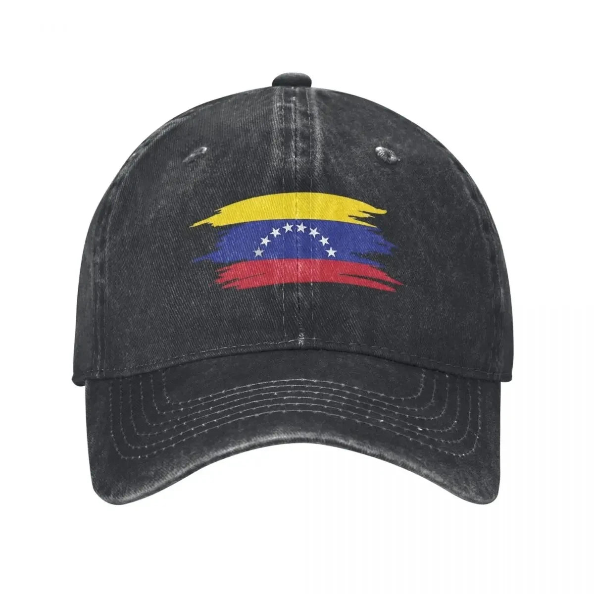 Vintage Venezuela Flag Baseball Cap Men Women Distressed Washed Snapback Hat Venezuelan Sandwich Outdoor Running Golf Caps Hat