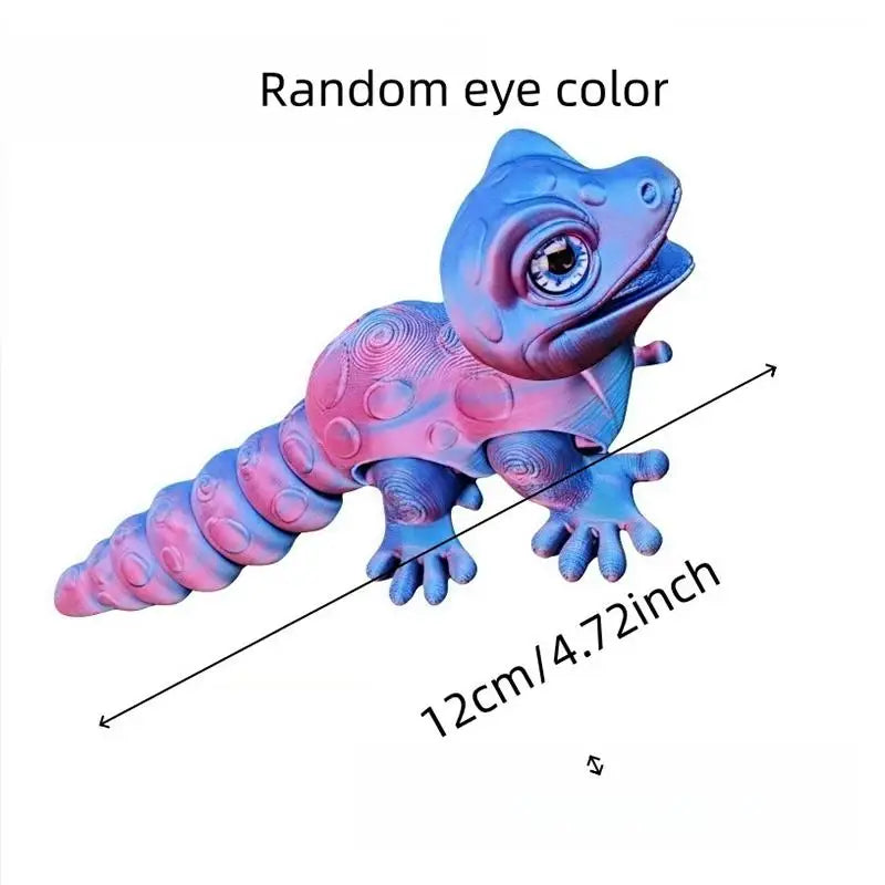 Multi-joint Movable 3D Printed Animals Mini Cute Sensory Toy Funny Home Accessories Kids Gift