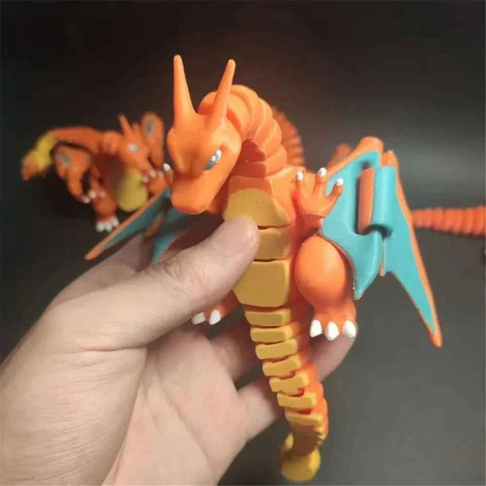 3D Printing Model Toys Many Kinds of Animal Ornaments Multi-joint Movable Room Decoration Children's Gifts Home Accessories
