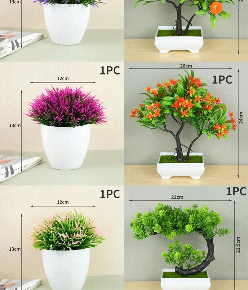 Artificial Plant Pot Household Tabletop Ornaments Simulation