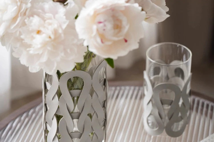 Glass Vases Decoration Aesthetic Flower Vase