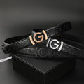 Men's Belt Fashionable Belt for Men Letter G Buckle Luxury Brand Belt Male Boss Business Style
