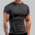 Men's Gym Breathable T-Shirt – Quick Dry Summer Sportswear