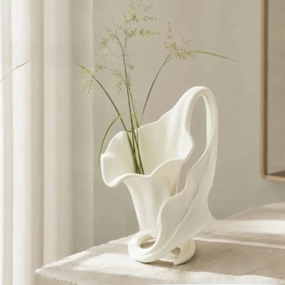 3D Printed Desktop Decoration Creative Irregular Abstract Vase Tabletop