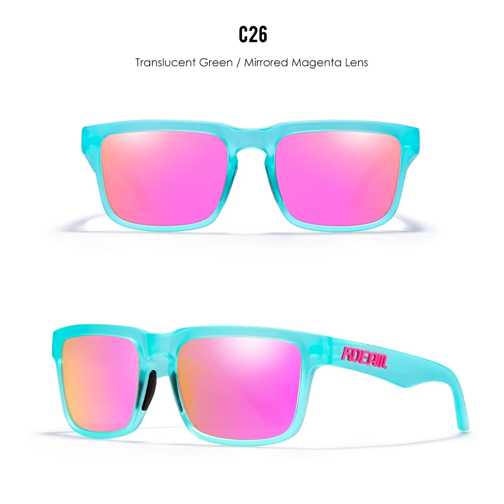 KDEAM Men's Square Sunglasses