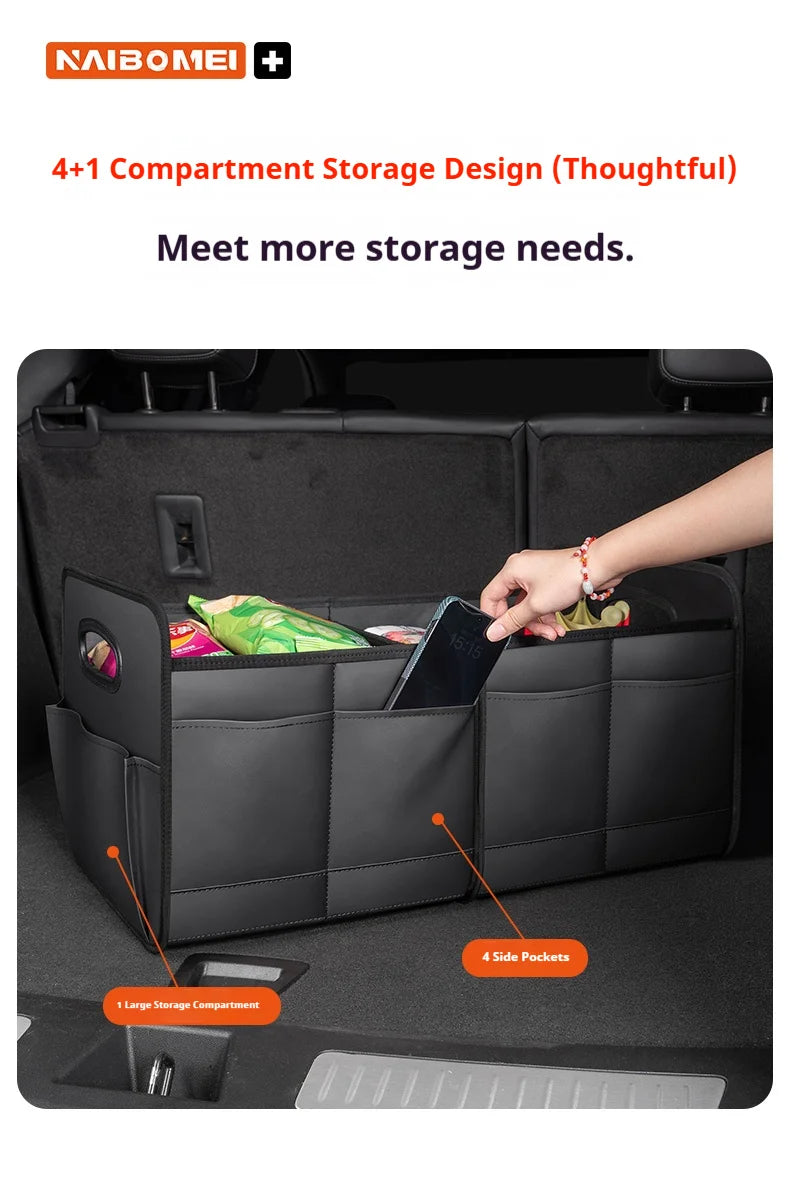 For Subaru STI Brz Wrx Xv Ascent Forester Outback Impreza Legacy Car Trunk Foldable Storage Box Large Capacity Storage Bag