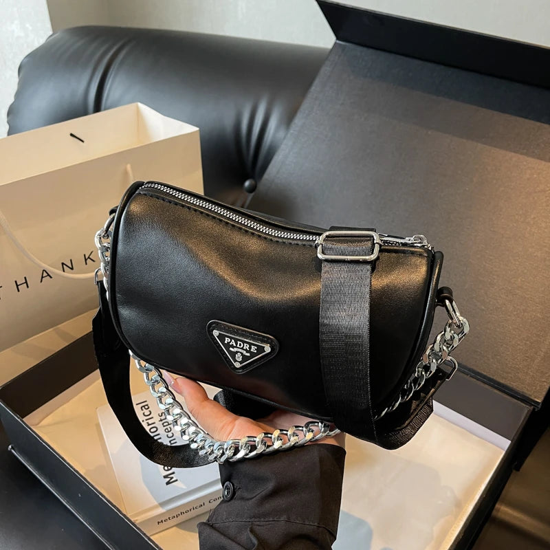 Famous Designer Ladies Shoulder Bag Leather Crossbody Handbag Women Messenger Tote Luxury Brand Classic Elegant Fashionable