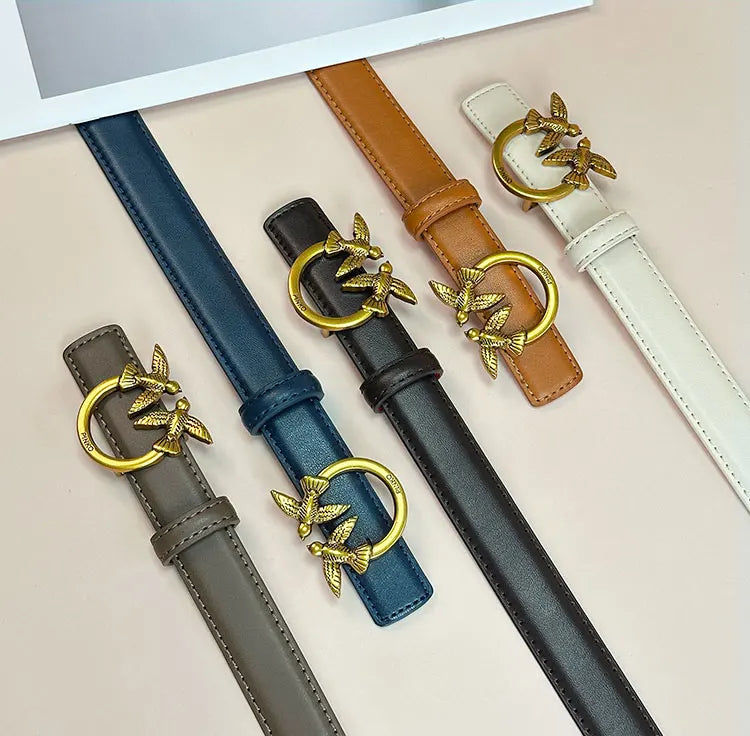 Women's Retro Belt, Fashionable PU Leather, Daily Clothing Decoration, Fully Matched, Exquisite, Birthday Gift, Practical Object