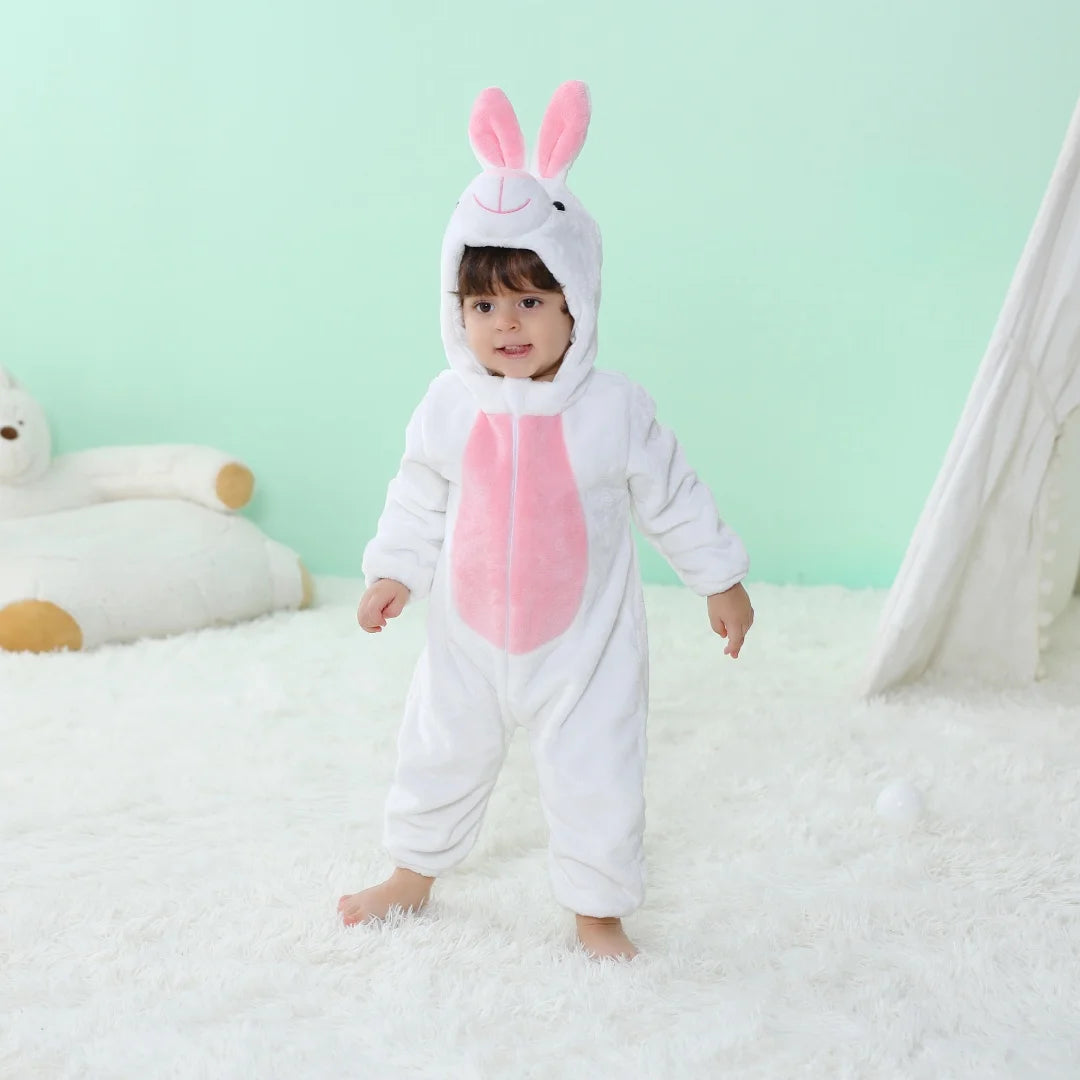 Baby Unisex Romper Kigurumi Infant Cute Stitch Dinosaur Animal Jumpsuits Newborn Cartoon Pajamas For Kids Boys Girls Christmas