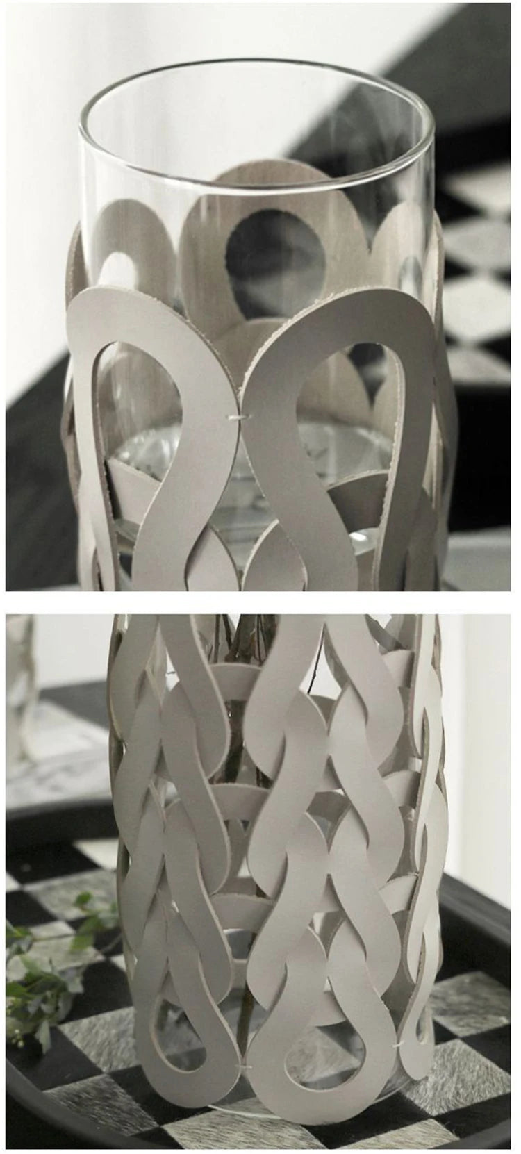 Glass Vases Decoration Aesthetic Flower Vase