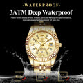 Women's Luxury Quartz Watch – Waterproof Luminous Stainless Steel Ladies Wristwatch
