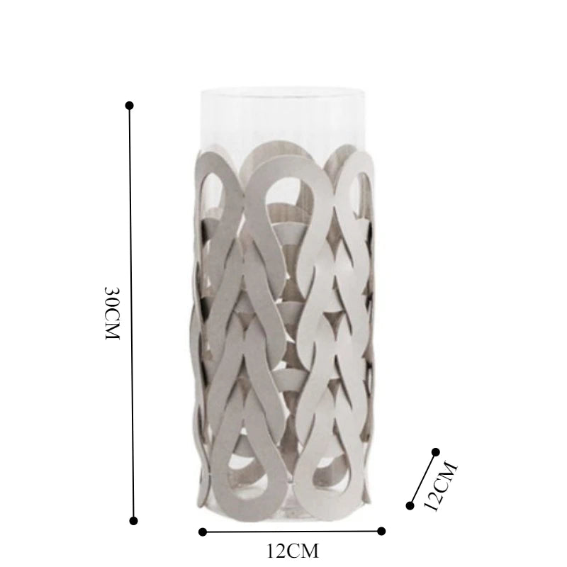 Glass Vases Decoration Aesthetic Flower Vase