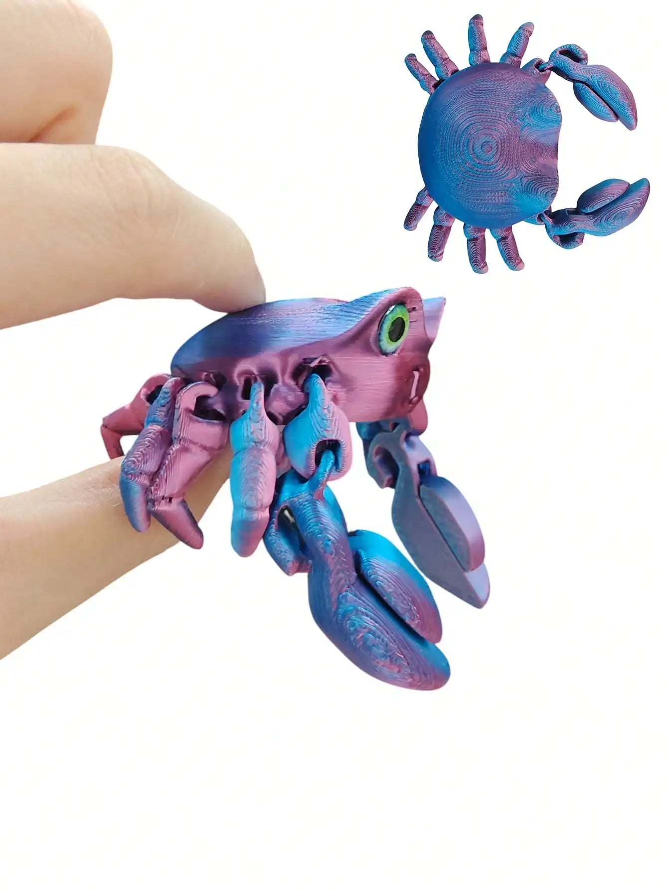 3D Printed Ocean Animals Toys Realistic Sea Animals Figurine Halloween Christmas Gift Party Filler Color Random