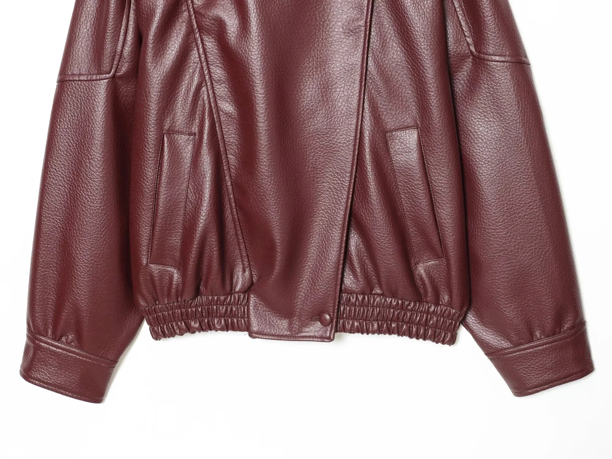 Women Fashion Leather Jacket Autumn