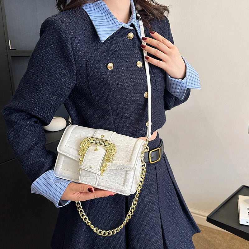 Elegant Ladies Handbag Shoulder Bag Made Of Genuine Leather By Luxury Brand Famous Designer Popular Classic Chic