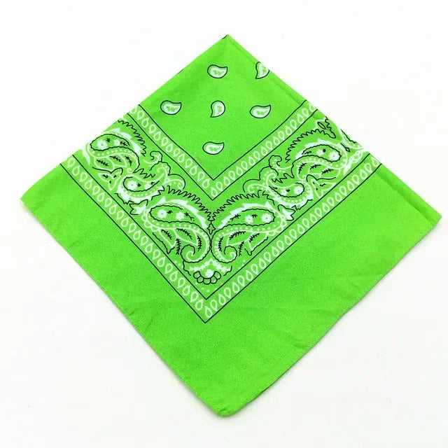 1/2pcs Hip Hop Bandana Man Women Fashion Outdoor Headbands Hair Band Wrist Wraps Hair Scarves High Quality Hair Accessories